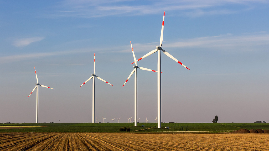 wind turbines